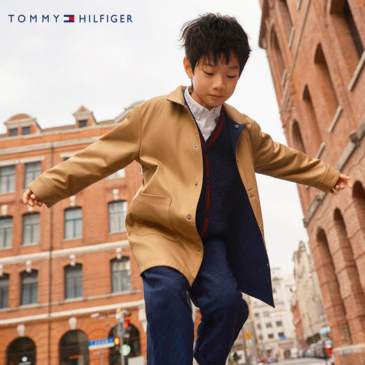 TOMMY 春 大童小童 儿童童装风衣 THB-WB-24A042 商品图2