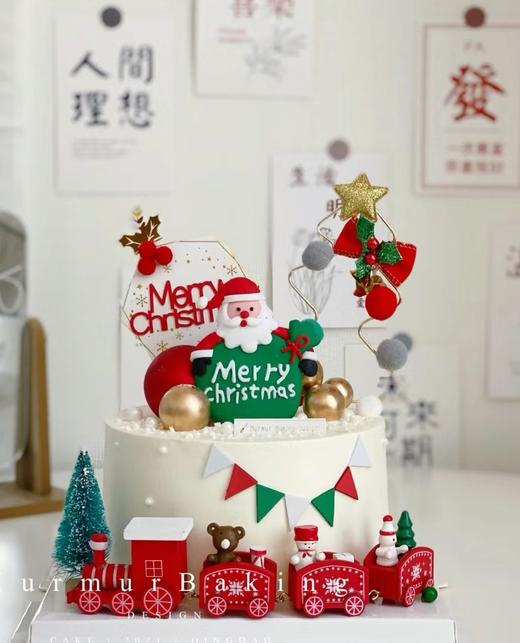 圣诞快乐，木质小火车(184) 商品图0