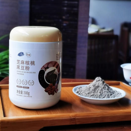 【静思书轩】黑芝麻核桃黑豆粉500g 商品图5