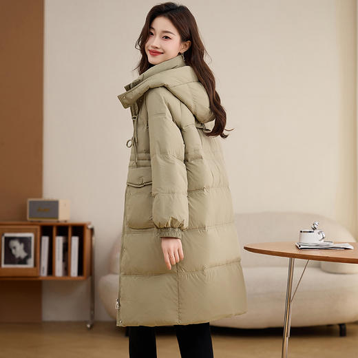 冬季新款，时尚气质长款保暖外套羽绒服HR-YBX8016 商品图8