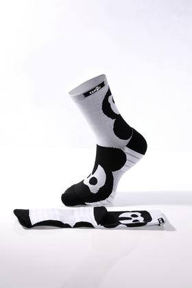 [尝新价！]严素CoolMax中筒严素耐力+运动袜跑步袜路跑马拉松