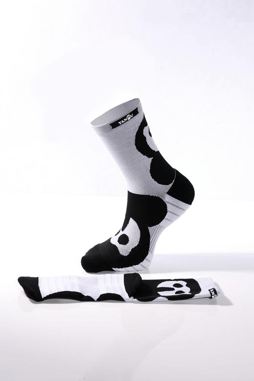 [尝新价！]严素CoolMax中筒严素耐力+运动袜跑步袜路跑马拉松 商品图0