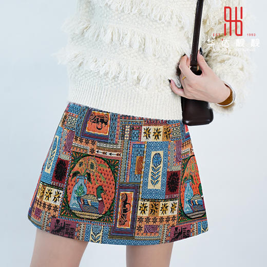 女装23秋冬高定精品系列短裙2239- B310▲ 商品图0