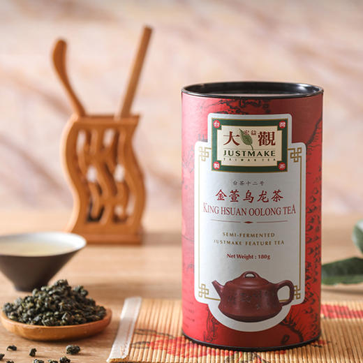 中国台湾金萱乌龙茶居家罐180g/025597 带奶香的茶好喝的茶 商品图0
