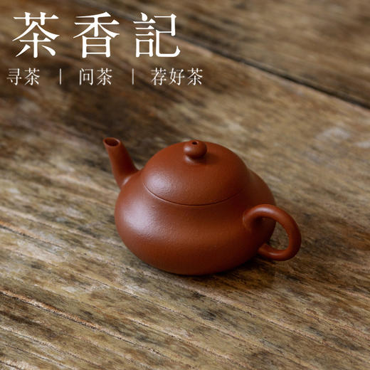 茶香记 紫砂壶 朱泥君德壶 摹古老器 简朴大方 持握轻巧 商品图1