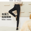 逸阳高腰铅笔牛仔裤女2023年秋冬新款加绒紧身显瘦小脚裤子5515 商品缩略图2