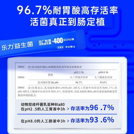 乐力无糖益生菌畅400亿20条 商品图7