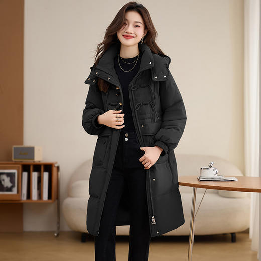 冬季新款，时尚气质长款保暖外套羽绒服HR-YBX8016 商品图7