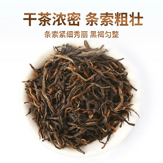 特尊2023新茶滇红茶 云南大叶种古树红茶共200g 商品图2