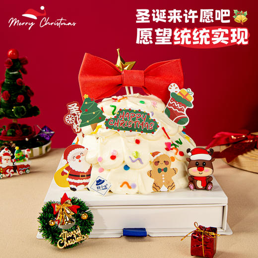 （立减50元）圣诞许愿塔草莓蛋糕 商品图0