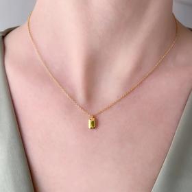 订购6周到｜ROSSO PREZIOSO-INGOTTINO-金砖 项链［意大利设计师］