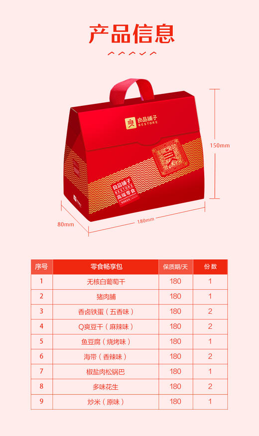 【良品铺子】 零食畅销包-欢乐礼 商品图3