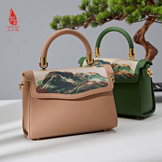 SAINTJOY/上久楷 宋锦女式拎包  锦绣山河  BWS23A0701 商品图1
