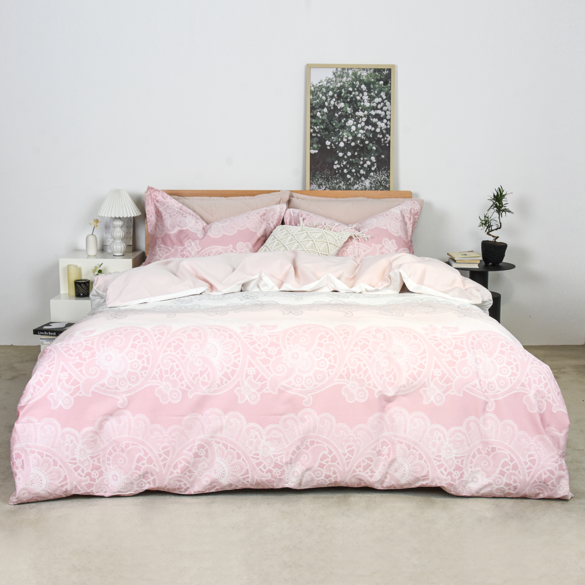 60*80S贡缎印花四件套（凡尔赛之恋 ）