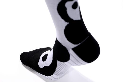 [尝新价！]严素CoolMax中筒严素耐力+运动袜跑步袜路跑马拉松 商品图1