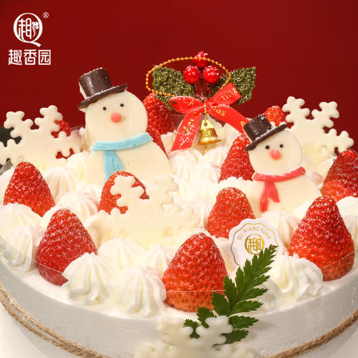 【圣诞节】圣诞响叮当-乳酪动物奶油蛋糕   可加磅数 商品图1