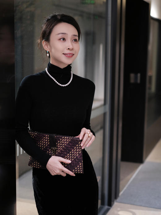 盛唐牡丹| 针织羊绒打底衫 高领 [特价品] 商品图3