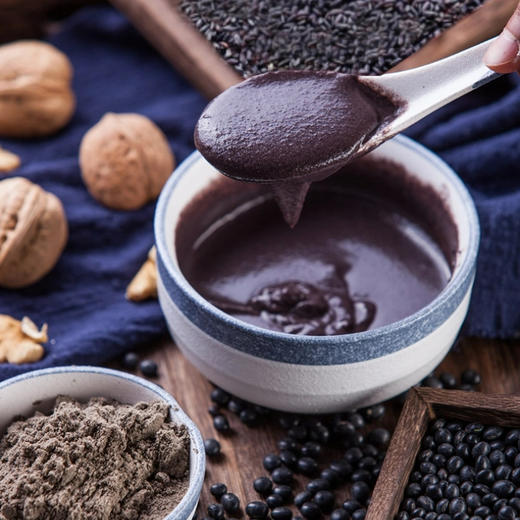 【静思书轩】黑芝麻核桃黑豆粉500g 商品图4