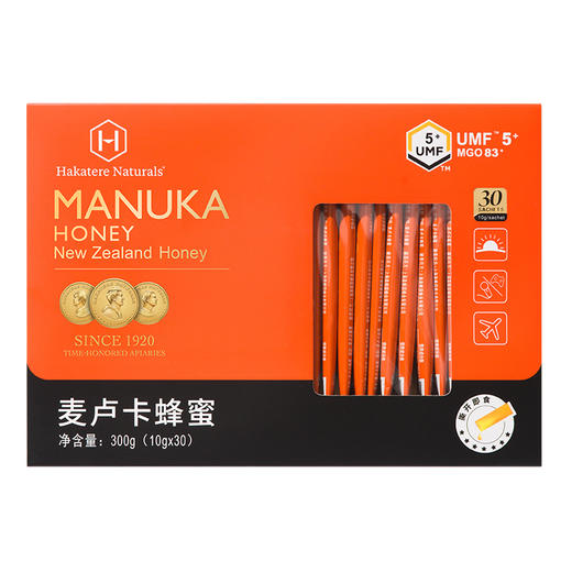荷塔威条蜜5+30入新西兰麦卢卡蜂蜜进口条蜜 商品图0