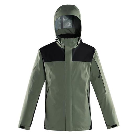 秋冬户外冲锋衣男女三层压胶滑雪服防风水两件套三合一登山服 商品图3