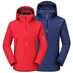 户外防水羽绒内胆冲锋衣男女两件套三合一可拆卸羽绒服接缝压胶防风登山服