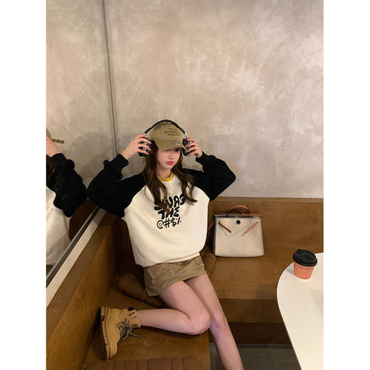 半裙 XS/M码 金蘑菇菇 汉南洞周末/山系女孩的入冬卫衣套组 街头潮字母卫衣 商品图1