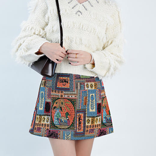 女装23秋冬高定精品系列短裙2239- B310▲ 商品图2