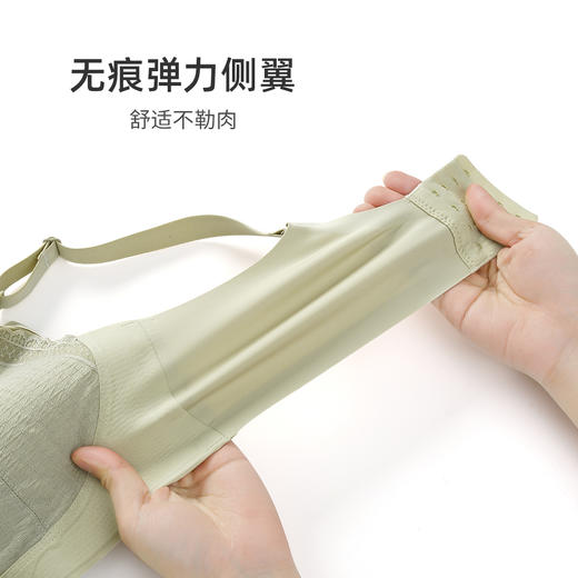 熳洁儿 孕期无负担孕妇内衣哺乳文胸无钢圈聚拢防下垂哺乳内衣胸罩22251802 商品图7