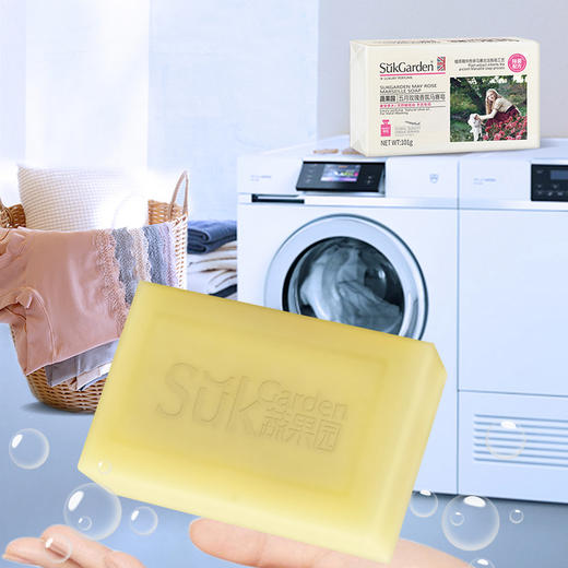 SukGarden蔬果园五月玫瑰香氛马塞皂 101g 商品图4