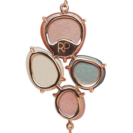 北京仓｜ROSSO PREZIOSO-LADYLIKE GLACIER PENDANT-冰花 珐琅 海蓝宝 吊坠项链［意大利设计师］ 商品图2