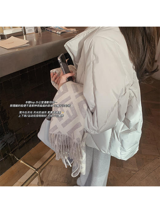 金蘑菇菇 septime热爱105 ℃ 办公室通勤羽绒/ 洋气藏肉长短款 商品图2