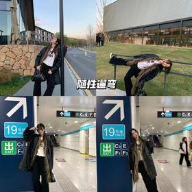 新品上身 | 随性时髦感穿搭，简简单单就很好~💞