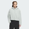 Adidas/阿迪达斯女秋冬新款抓绒外套运动服拉链保暖连帽夹克IP7050 商品缩略图0