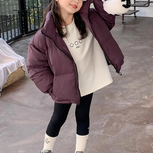 裁缝学苑TS19女童立领羽绒服纸样儿童新款短款外套童装面包服版型 商品图4