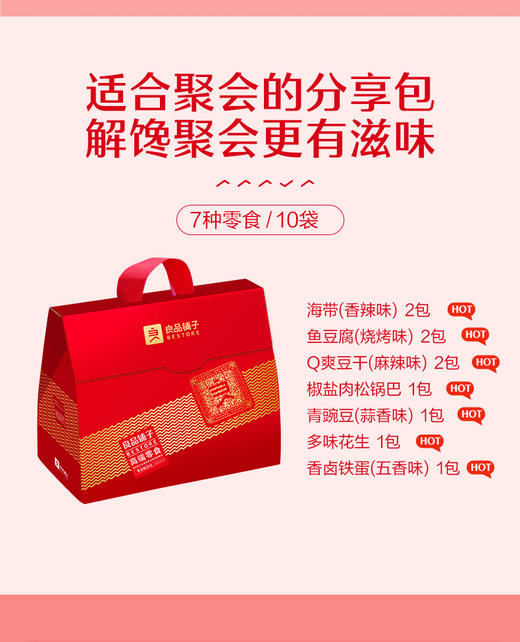 【良品铺子】 零食畅销包-乐趣礼 商品图1