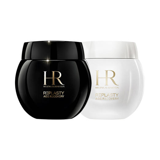 【跨境】HR 赫莲娜 黑绷带白绷带面霜套装（黑绷带50ml+白绷带50ml）（效期27年随机发） 商品图1
