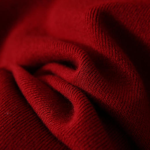 雀说 美貌实穿廓形线条仿羊绒针织套衫上衣3ZF-ZY259515V 商品图3