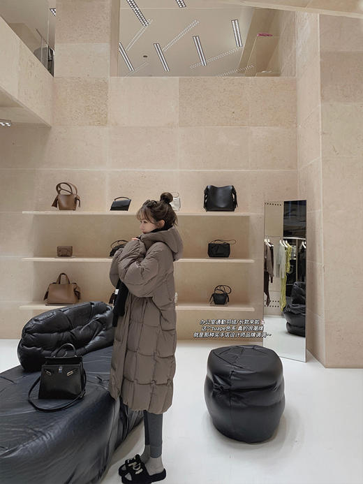 金蘑菇菇 septime热爱105 ℃ 办公室通勤羽绒/ 洋气藏肉长短款 商品图4