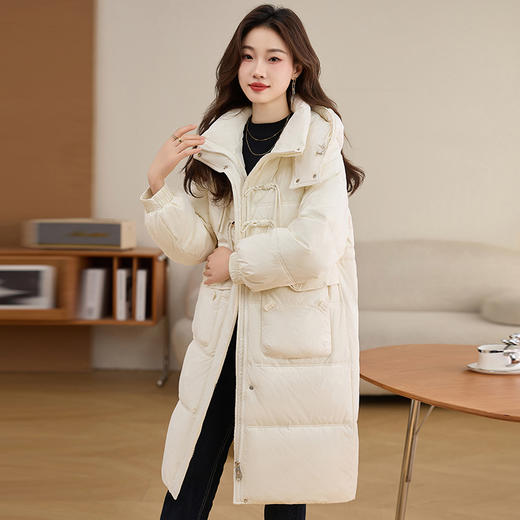 冬季新款，时尚气质长款保暖外套羽绒服HR-YBX8016 商品图4