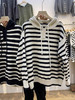 条纹控连帽毛衣 商品缩略图2