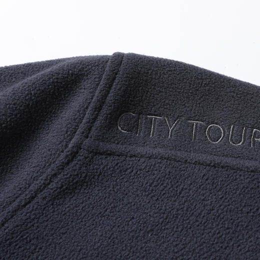 【摇粒绒】罗蒙秋冬季外套男加绒保暖纯色休闲通勤百搭抓绒衣男士外套 商品图6