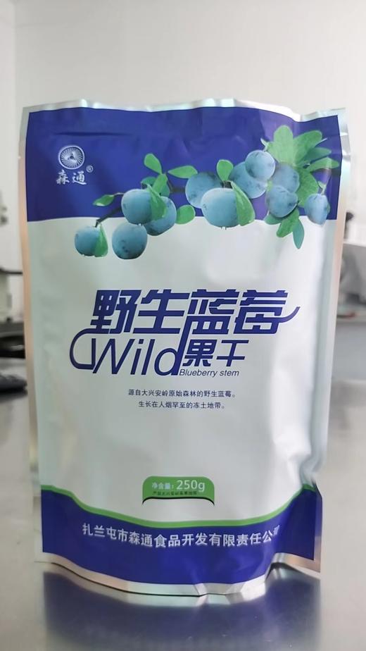 【特产】森通野生蓝莓果干250g 商品图0