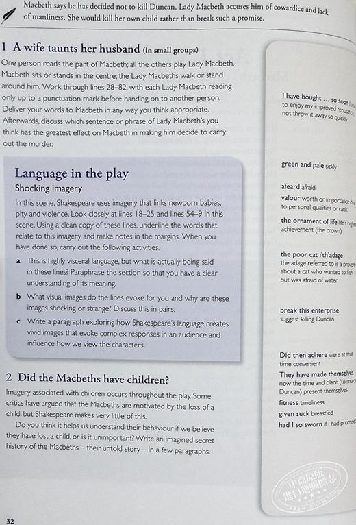 【中商原版】MACBETH (CSS) +3/E+ 麦克白 英文原版进口图书 教材教辅参考书 莎士比亚戏剧 商品图5