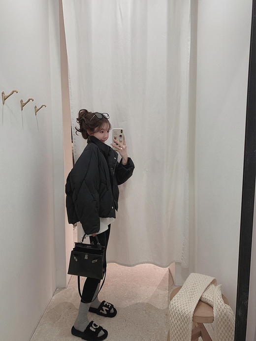 金蘑菇菇 septime热爱105 ℃ 办公室通勤羽绒/ 洋气藏肉长短款 商品图0