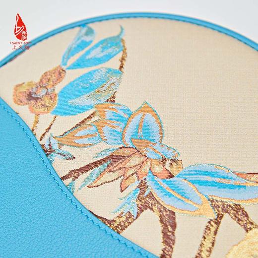 SAINTJOY/上久楷 宋锦斜背包 锦织玉叶 BWS23B0401 商品图9