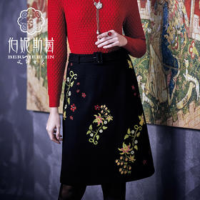 【伯妮斯茵】套装 6B6123--半裙--帷幔的圣事--《因汉而生--哥特》