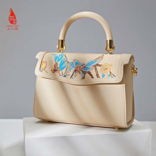 SAINTJOY/上久楷 宋锦女式拎包  锦枝玉叶 BWS23A0702 商品图0