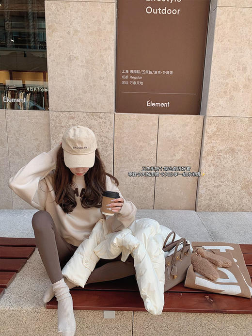 金蘑菇菇 Daily mood高能发热 公主也要保暖 卫衣/大欧包/发热裤 商品图3