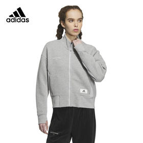 Adidas/阿迪达斯外套女冬新款立领宽松防风休闲轻运动夹克IP0757