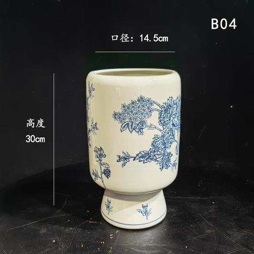 景德镇釉中青花瓷花瓶 商品图3